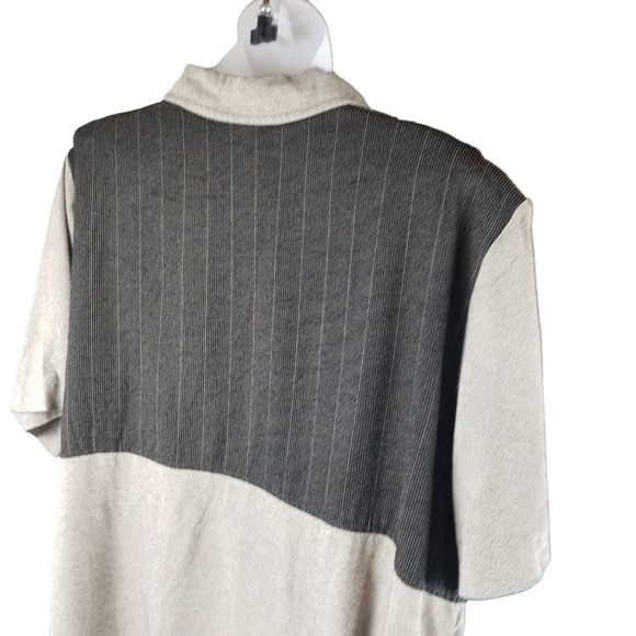 Vintage 80s Alfred Dunner Button Up Short Sleeve Shirt Top Women 22W Colorblock - Picture 15 of 15